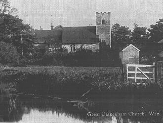 St. Mary's Church, Great Blakenham, Kindly supplied by Mr & Mrs R Hood