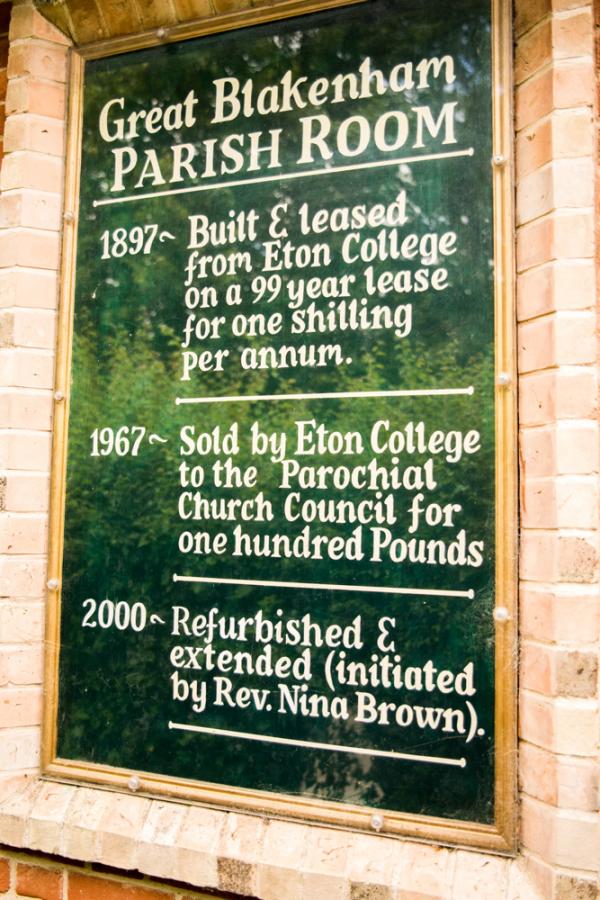 parish room history