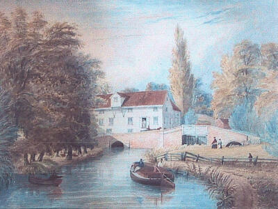 GB Water Mill C1850
